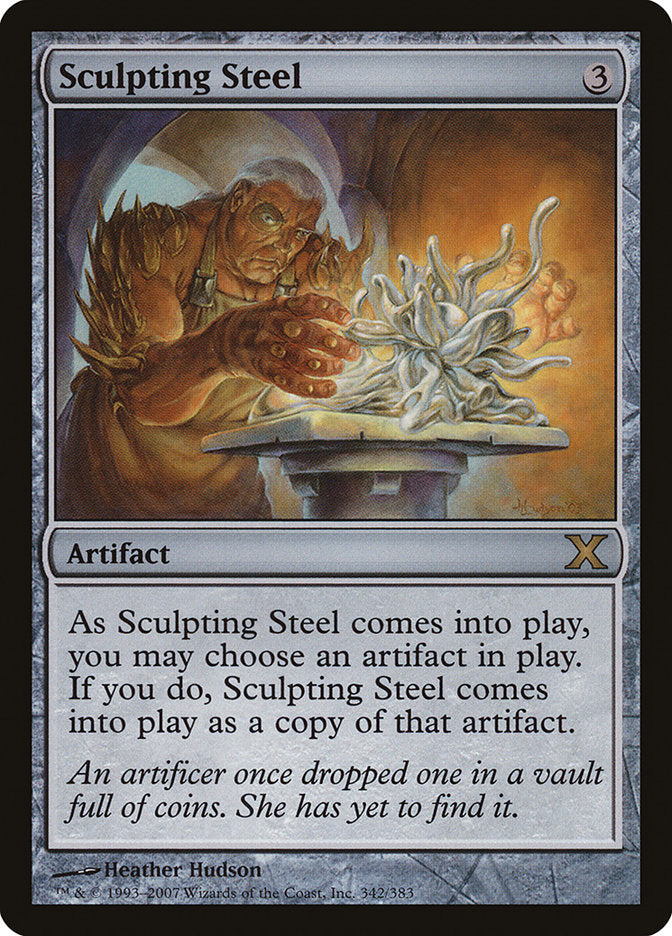 Sculpting Steel (342) [Tenth Edition] | Odin's Place