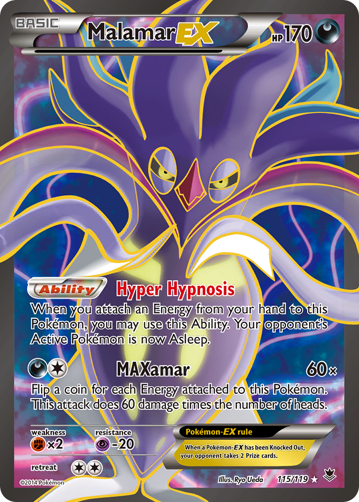 Malamar EX (115/119) [XY: Phantom Forces] | Odin's Place