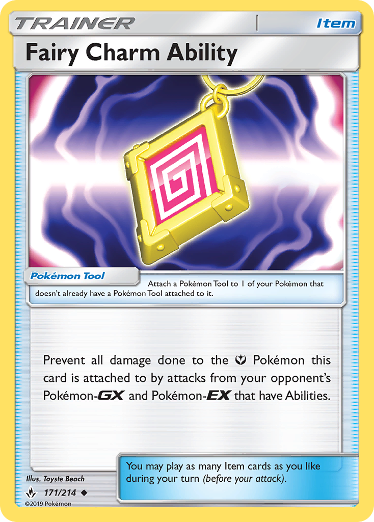 Fairy Charm Ability (171/214) [Sun & Moon: Unbroken Bonds] | Odin's Place