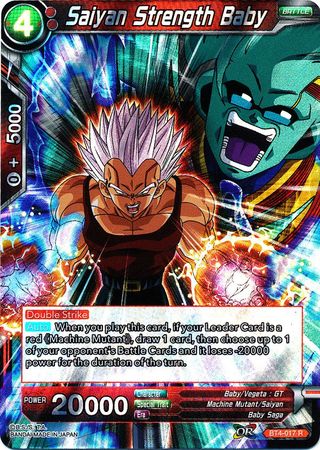 Saiyan Strength Baby (BT4-017) [Colossal Warfare] | Odin's Place