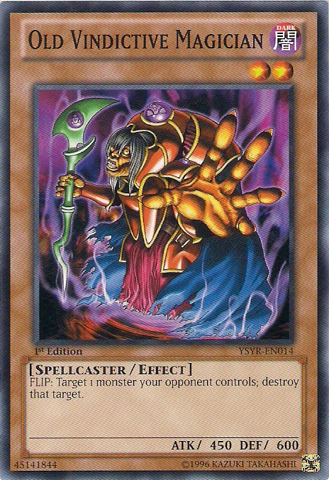Old Vindictive Magician [YSYR-EN014] Common | Odin's Place