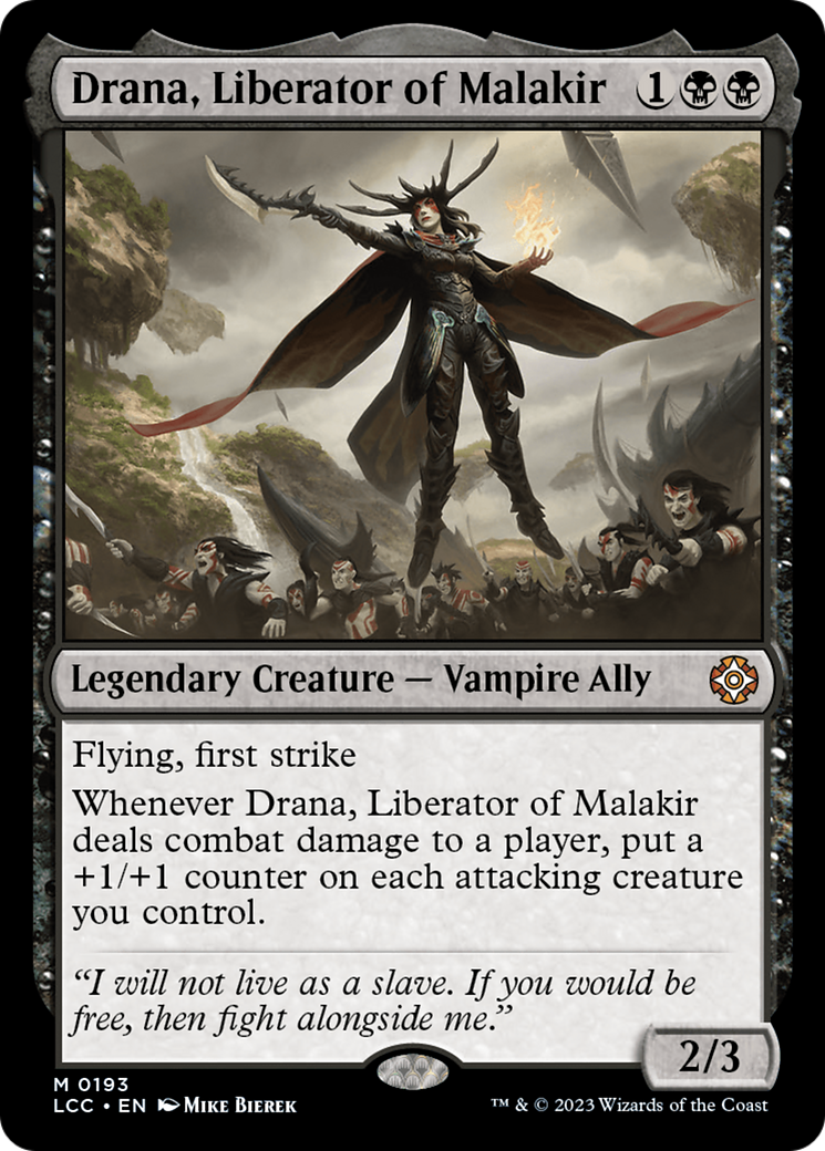 Drana, Liberator of Malakir [The Lost Caverns of Ixalan Commander] | Odin's Place