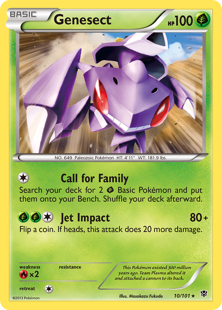 Genesect (10/101) [Black & White: Plasma Blast] | Odin's Place
