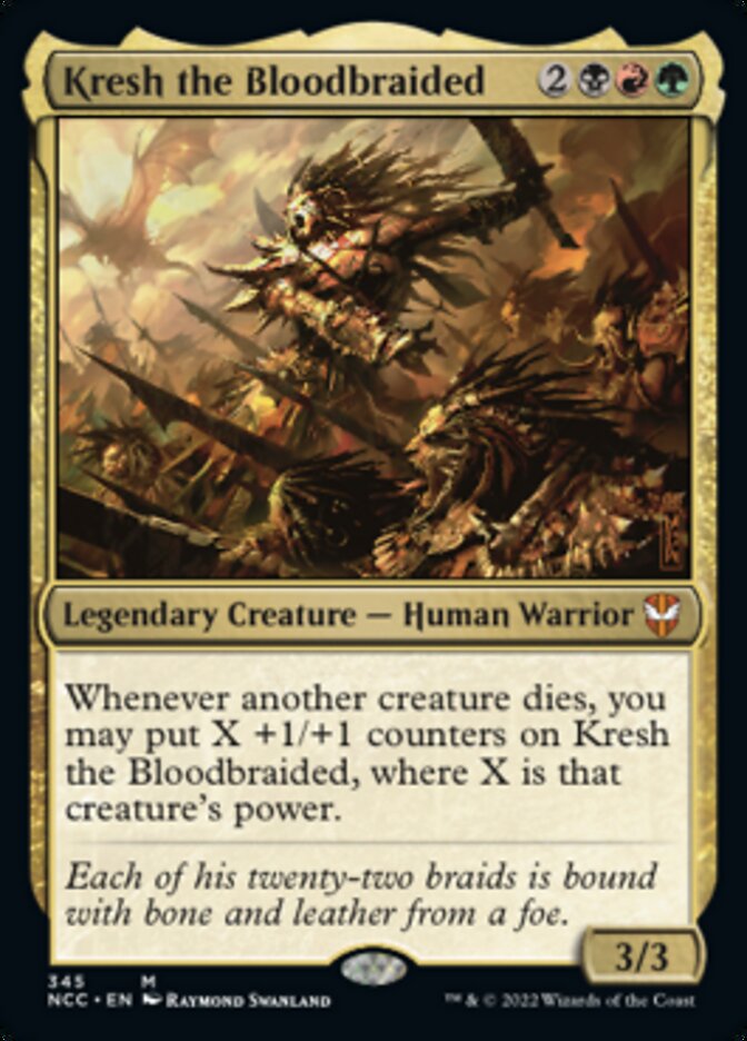 Kresh the Bloodbraided [Streets of New Capenna Commander] | Odin's Place