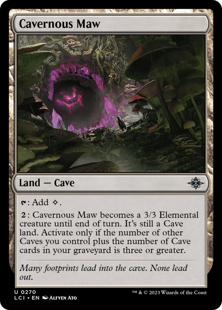 Cavernous Maw [The Lost Caverns of Ixalan] | Odin's Place
