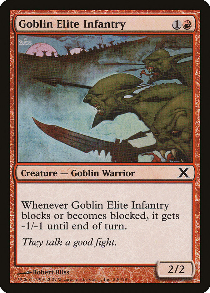 Goblin Elite Infantry (206) [Tenth Edition] | Odin's Place