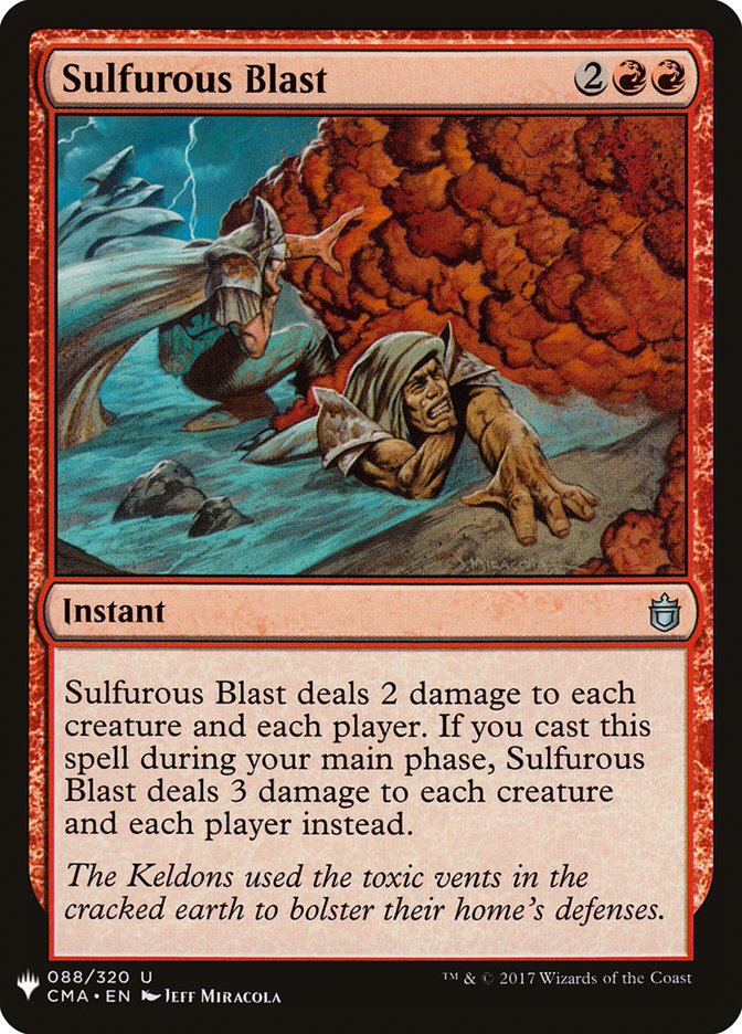 Sulfurous Blast [Mystery Booster] | Odin's Place