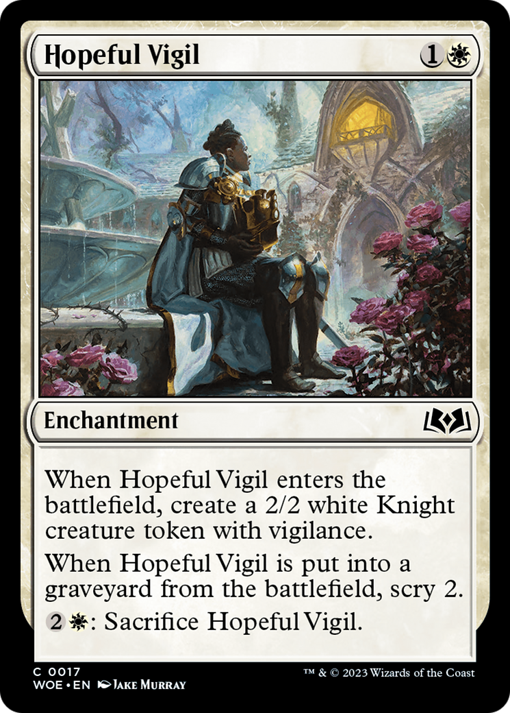 Hopeful Vigil [Wilds of Eldraine] | Odin's Place