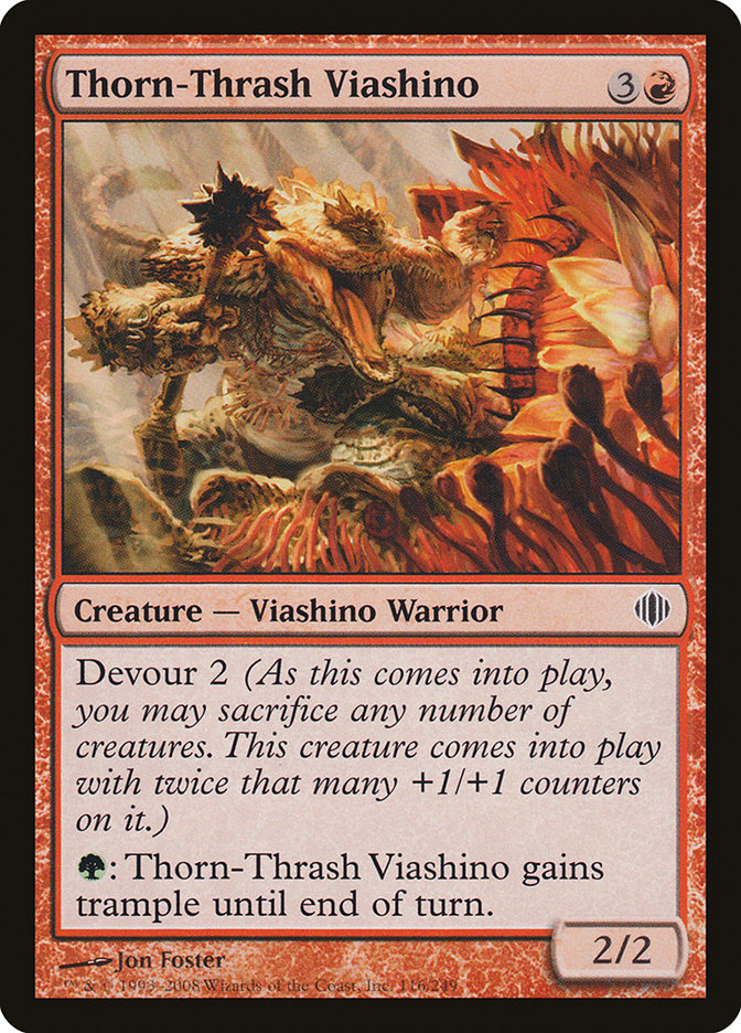 Thorn-Thrash Viashino (116) [Shards of Alara] | Odin's Place