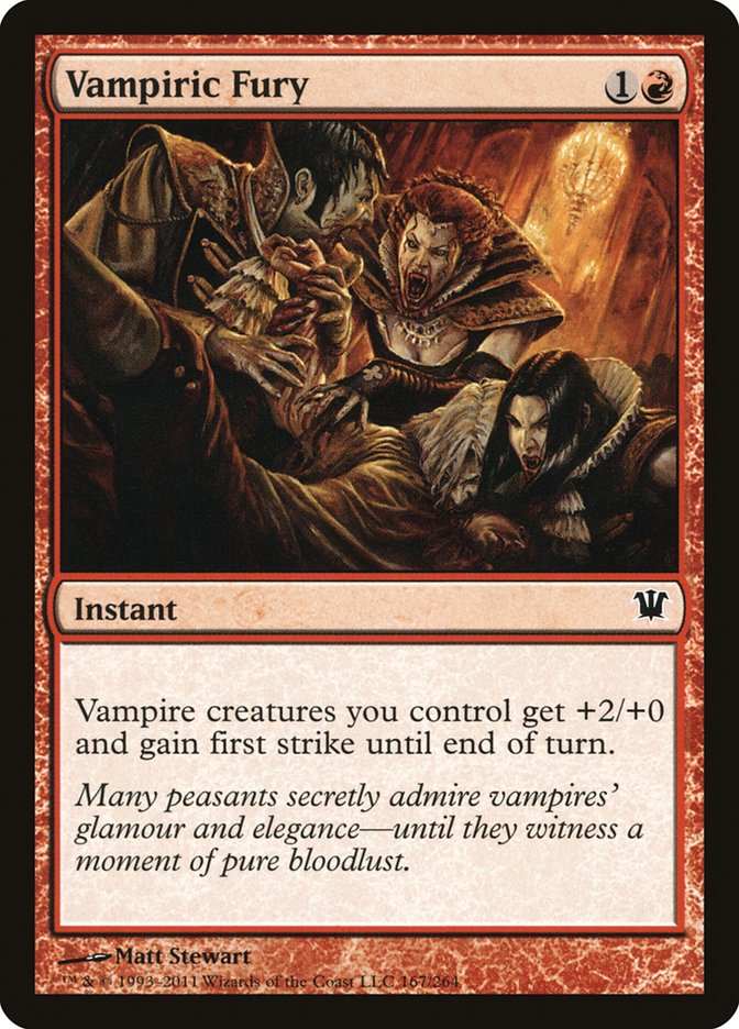 Vampiric Fury (167) [Innistrad] | Odin's Place