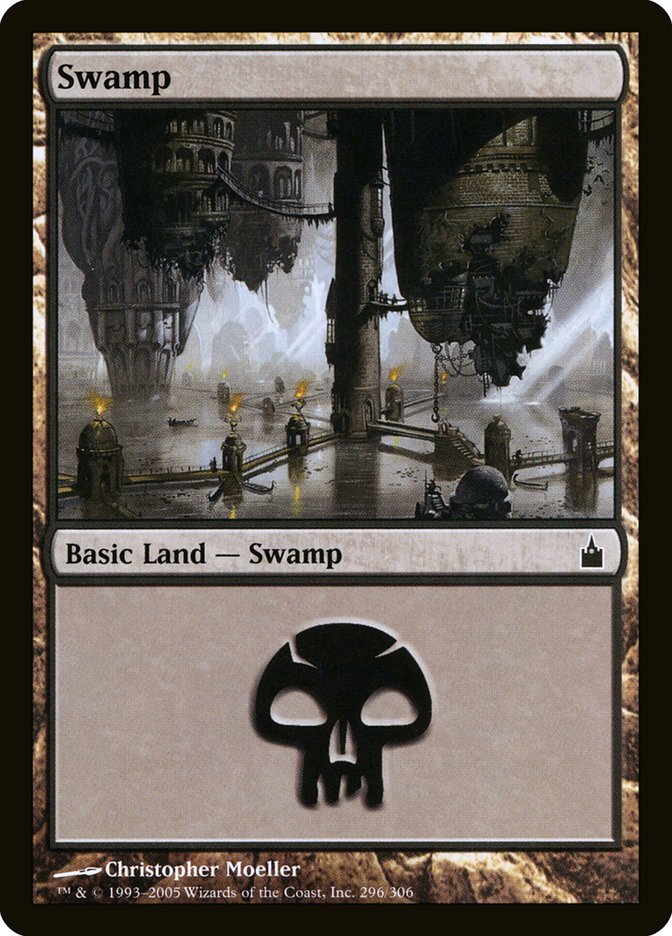 Swamp (296) [Ravnica: City of Guilds] | Odin's Place