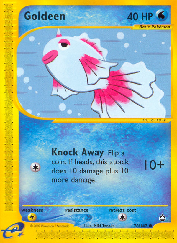 Goldeen (78/147) [Aquapolis] | Odin's Place