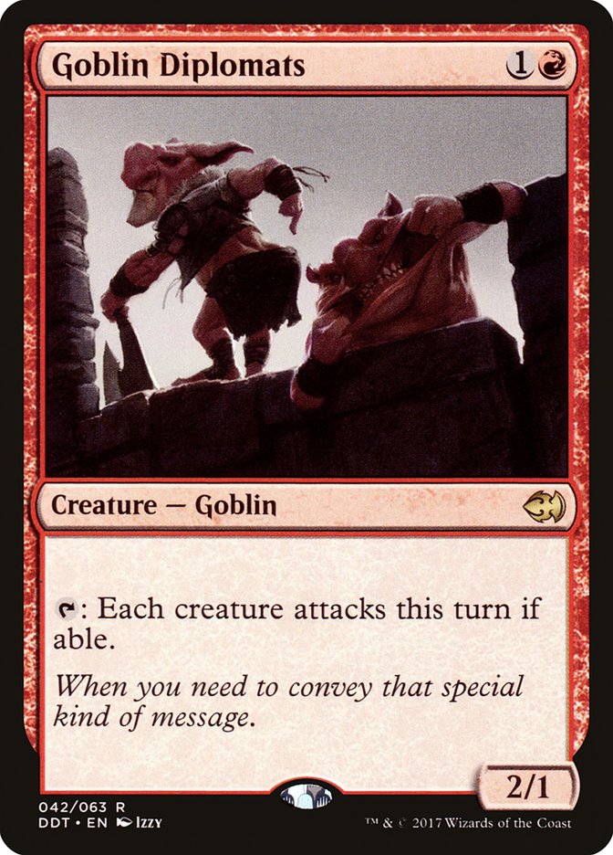 Goblin Diplomats (42) [Duel Decks: Merfolk vs. Goblins] | Odin's Place