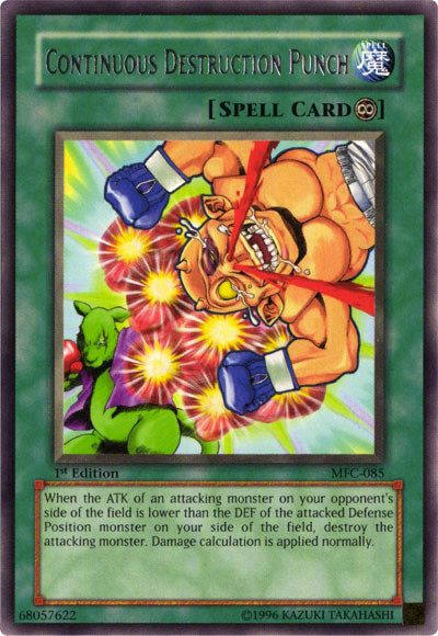 Continuous Destruction Punch [MFC-085] Rare | Odin's Place