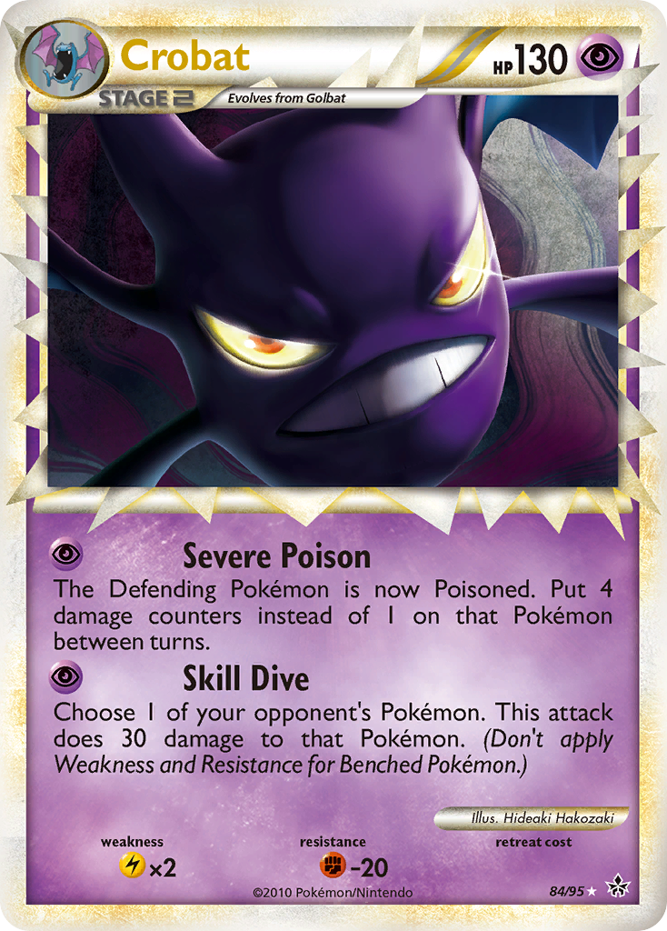 Crobat (84/95) [HeartGold & SoulSilver: Unleashed] | Odin's Place