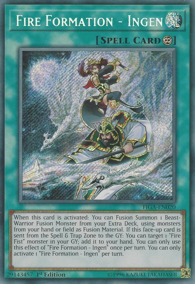 Fire Formation - Ingen [FIGA-EN020] Secret Rare | Odin's Place