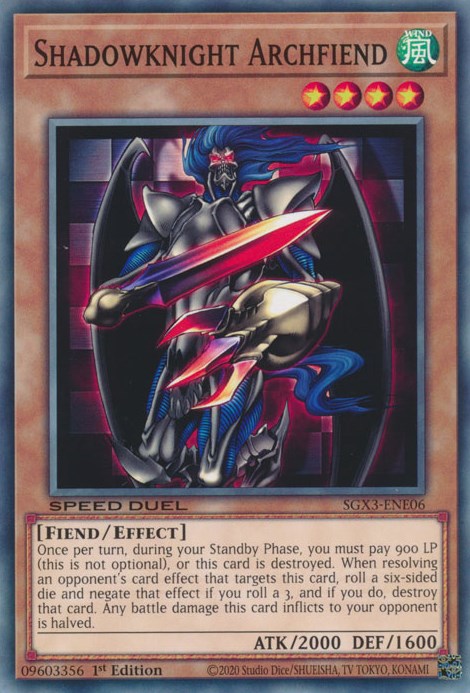 Shadowknight Archfiend [SGX3-ENE06] Common | Odin's Place