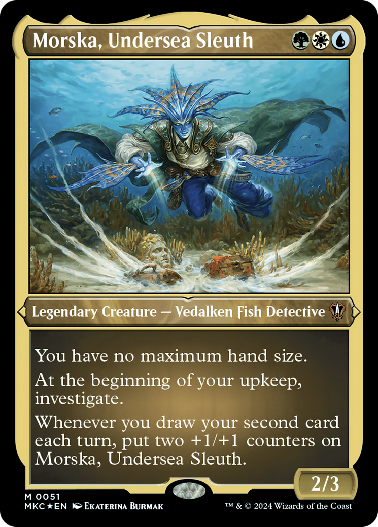 Morska, Undersea Sleuth (Display Commander) [Murders at Karlov Manor Commander] | Odin's Place