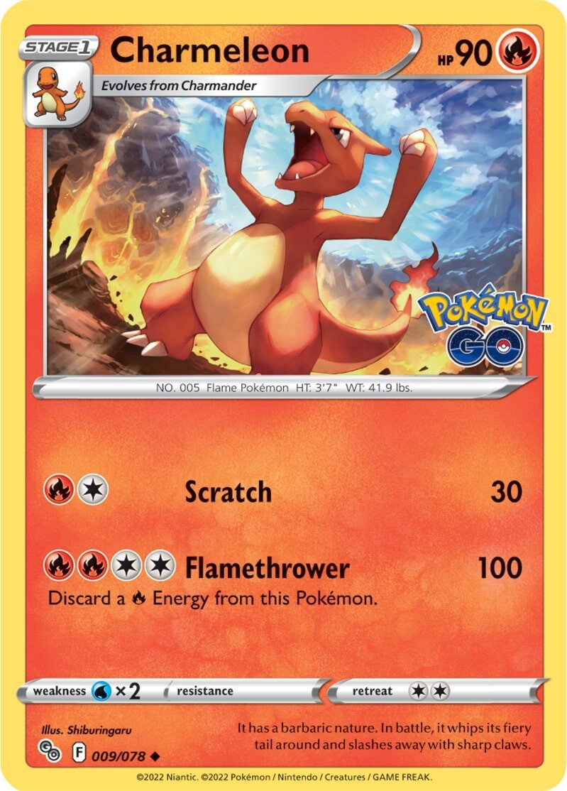 Charmeleon (009/078) [Pokémon GO] | Odin's Place