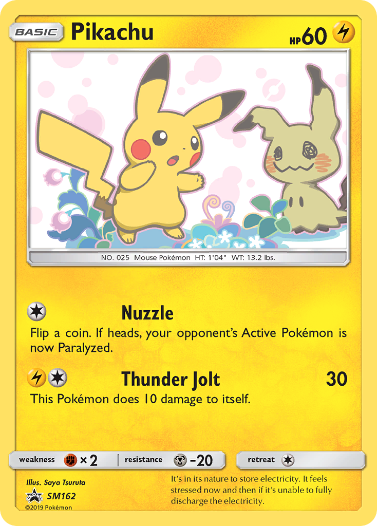 Pikachu (SM162) [Sun & Moon: Black Star Promos] | Odin's Place