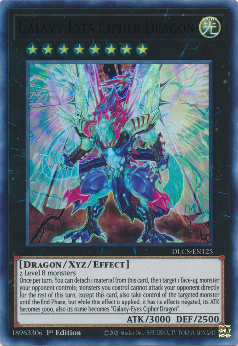 Galaxy-Eyes Cipher Dragon (Purple) [DLCS-EN125] Ultra Rare | Odin's Place