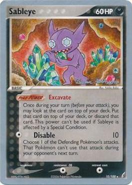 Sableye (10/100) (Intimidation - Tristan Robinson) [World Championships 2008] | Odin's Place