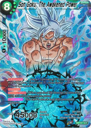 Son Goku, The Awakened Power (TB1-097) [The Tournament of Power] | Odin's Place