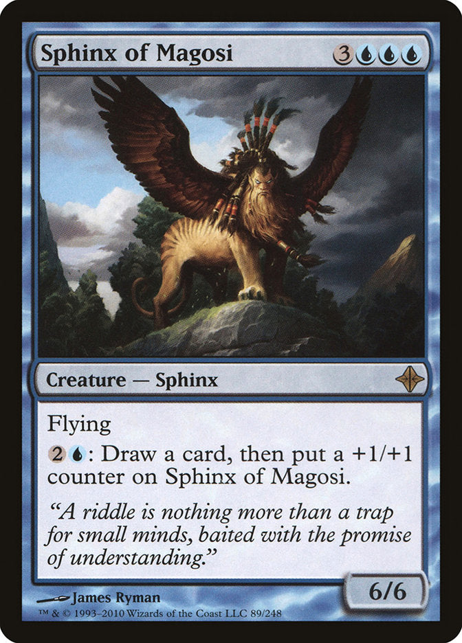 Sphinx of Magosi (89) [Rise of the Eldrazi] | Odin's Place