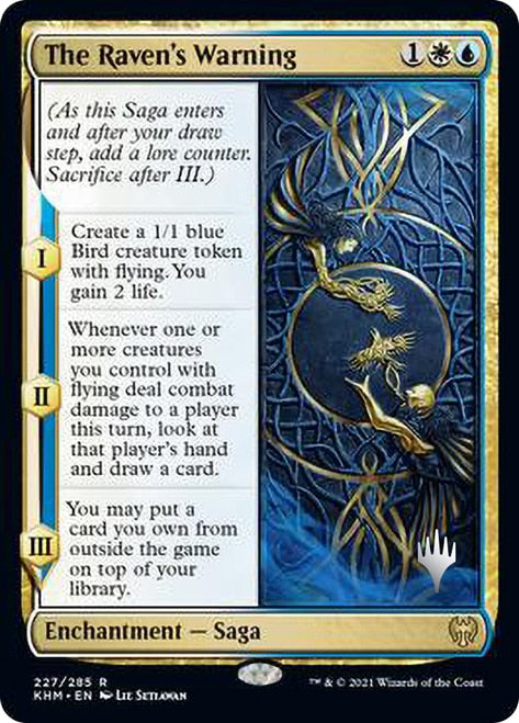 The Raven's Warning (Promo Pack) [Kaldheim Promos] | Odin's Place