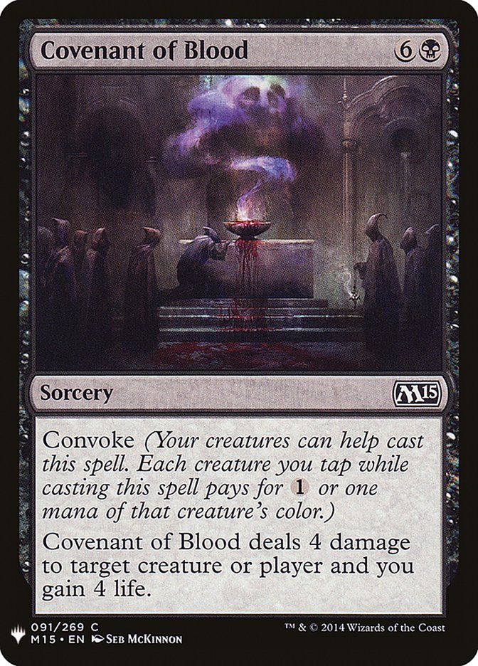 Covenant of Blood [Mystery Booster] | Odin's Place