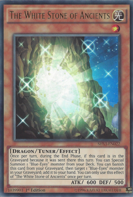 The White Stone of Ancients [SHVI-EN022] Ultra Rare | Odin's Place