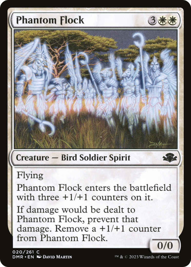 Phantom Flock [Dominaria Remastered] | Odin's Place