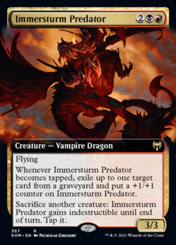 Immersturm Predator (Extended Art) [Kaldheim] | Odin's Place