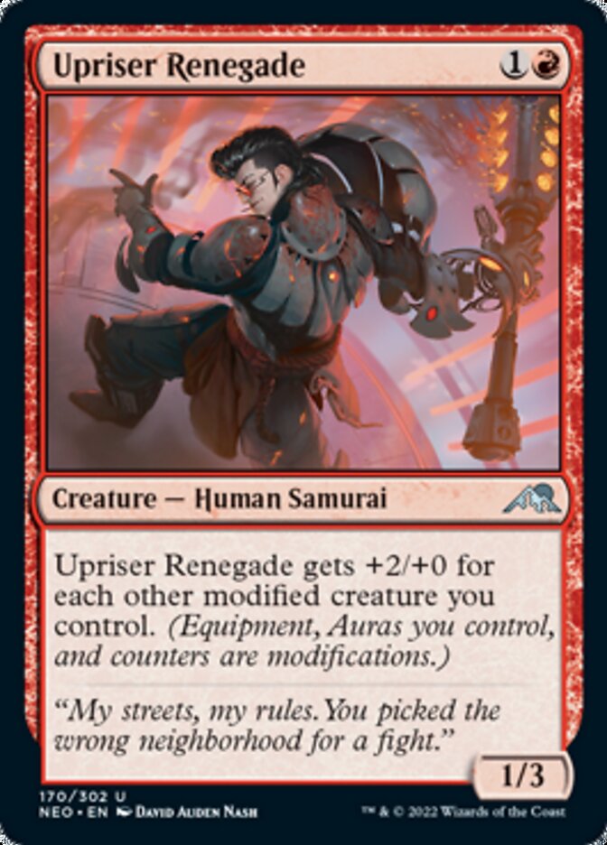 Upriser Renegade [Kamigawa: Neon Dynasty] | Odin's Place