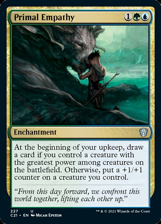 Primal Empathy [Commander 2021] | Odin's Place