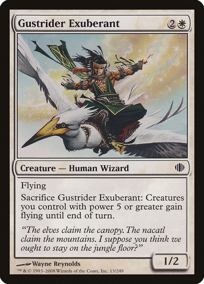 Gustrider Exuberant (13) [Shards of Alara] | Odin's Place