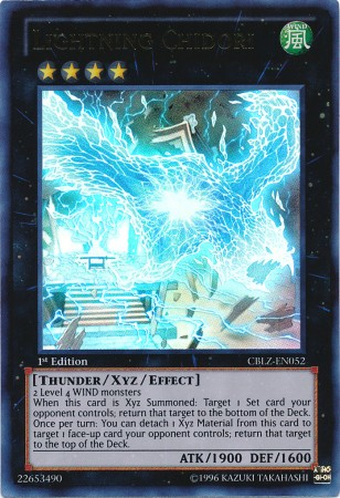 Lightning Chidori [CBLZ-EN052] Ultra Rare | Odin's Place