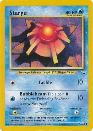 Staryu (56/64) [Neo Revelation Unlimited] | Odin's Place
