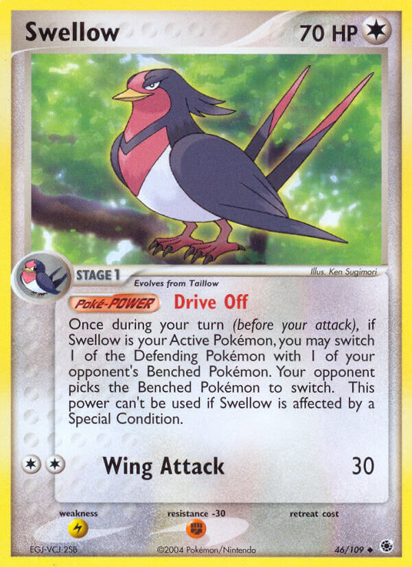 Swellow (46/109) [EX: Battle Stadium] | Odin's Place