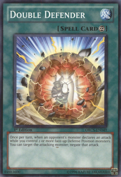 Double Defender [ORCS-EN049] Common | Odin's Place