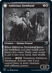 Ambitious Farmhand // Seasoned Cathar [Innistrad: Double Feature] | Odin's Place