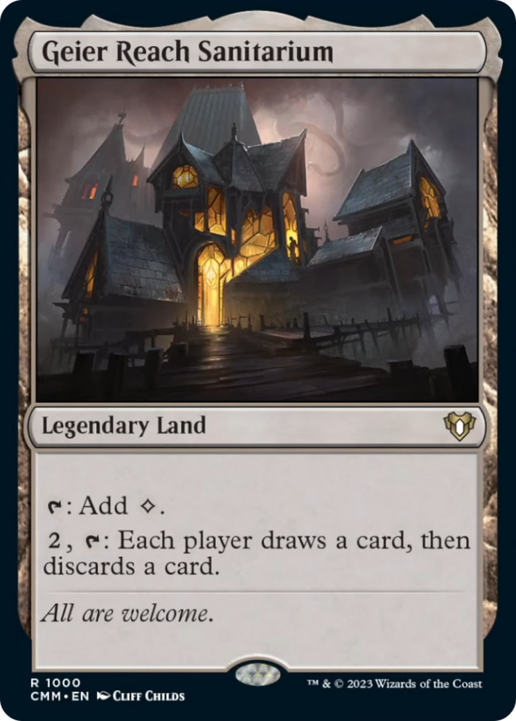 Geier Reach Sanitarium [Commander Masters] | Odin's Place