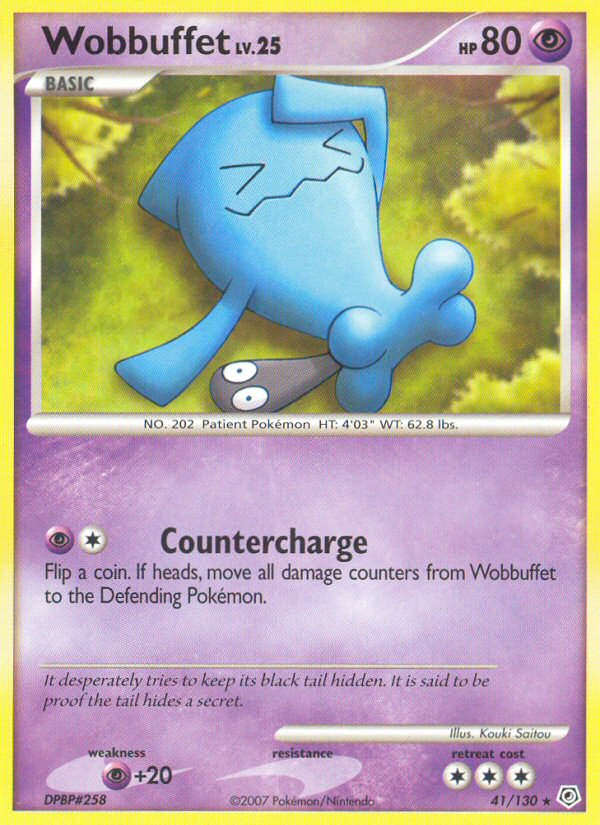 Wobbuffet (41/130) [Diamond & Pearl: Base Set] | Odin's Place
