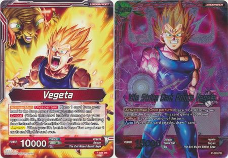 Vegeta // Vile Strike Dark Prince Vegeta (P-025) [Promotion Cards] | Odin's Place