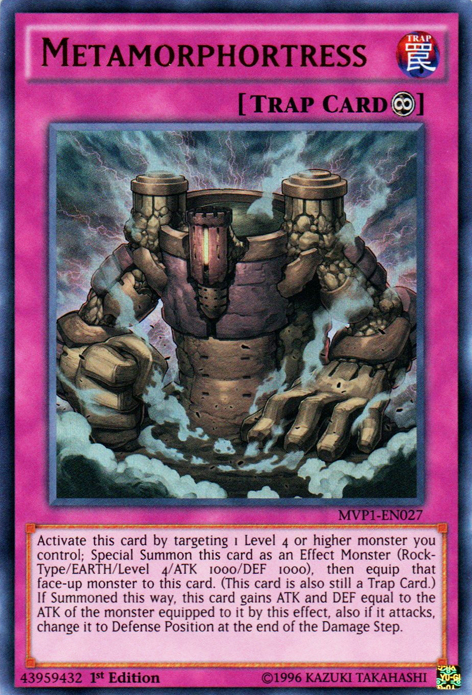 Metamorphortress [MVP1-EN027] Ultra Rare | Odin's Place