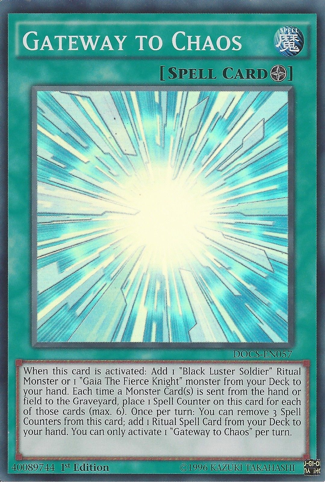 Gateway to Chaos [DOCS-EN057] Super Rare | Odin's Place