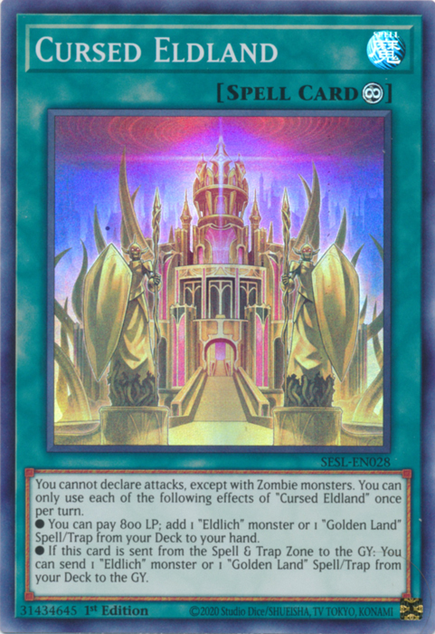 Cursed Eldland [SESL-EN028] Super Rare | Odin's Place