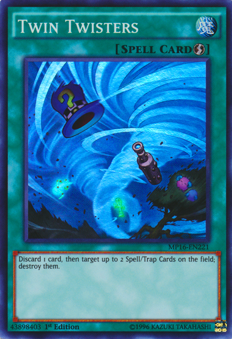 Twin Twisters [MP16-EN221] Super Rare | Odin's Place