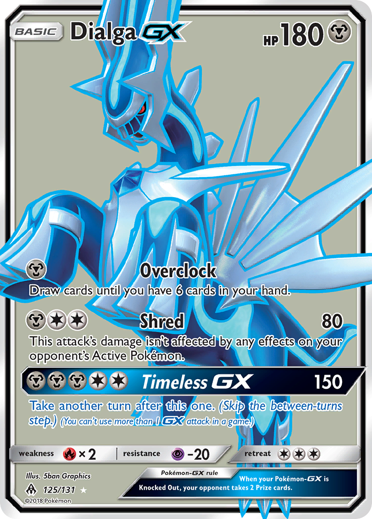 Dialga GX (125/131) [Sun & Moon: Forbidden Light] | Odin's Place