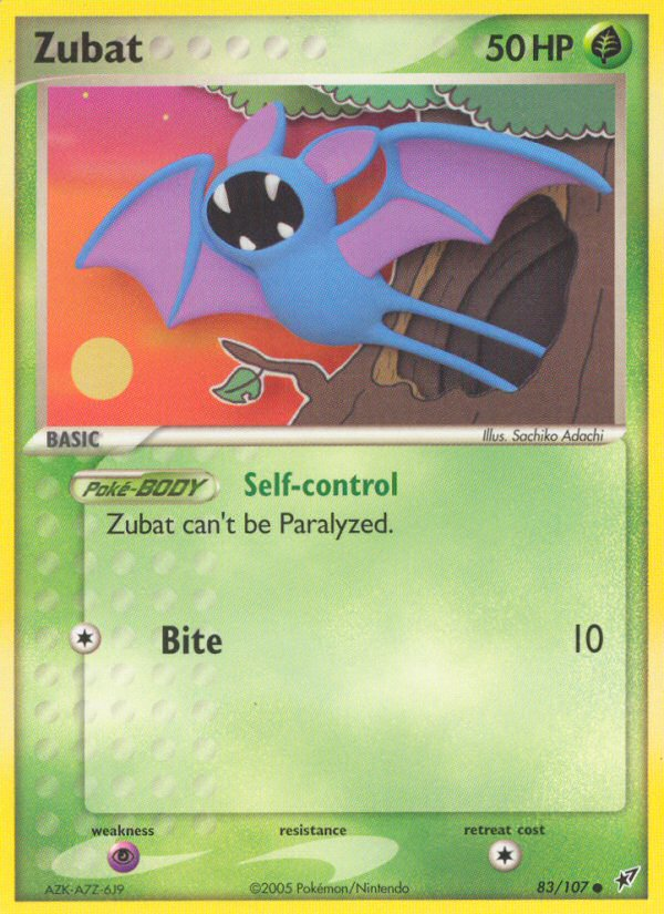 Zubat (83/107) [EX: Deoxys] | Odin's Place